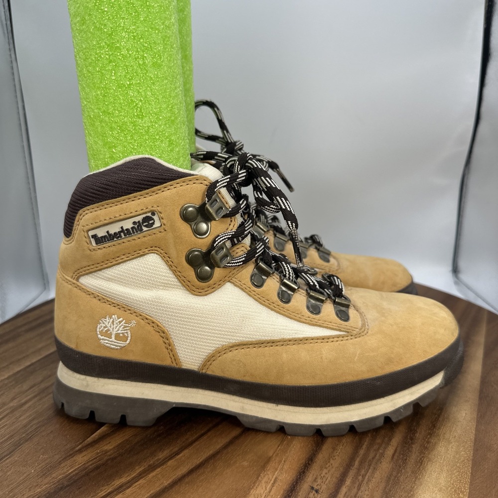 Timberland‎ Euro Hiker Mid Boots Outdoor Nubuck Leather 85386 Women's 6.5
